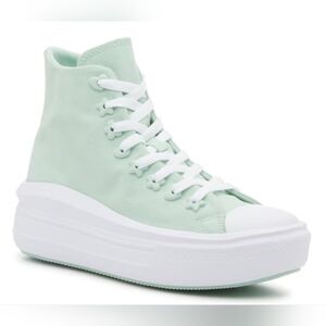All Star Converse Move Women's Platform High‎ Top Sneaker Size 8